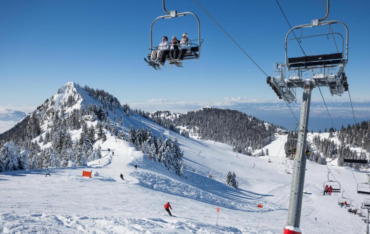 Votre Studio Balneo Bien-Etre A La Montagne Thollon-les-Memises Eksteriør billede